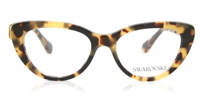 Swarovski Sk2005 Women's Glasses, Tortoiseshell, Size 51 In Brown
