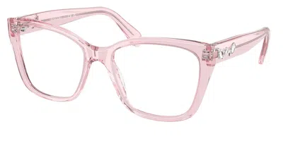Swarovski Sk2008 Women's Glasses, Pink, Size 51