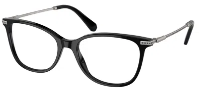 Swarovski Sk2010 Women's Glasses, Black, Size 52