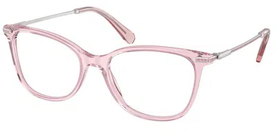 Swarovski Sk2010f Asian Fit Women's Glasses, Pink, Size 52