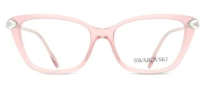 Swarovski Sk2011 Women's Glasses, Pink, Size 53