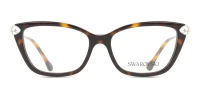 Swarovski Sk2011 Women's Glasses, Tortoiseshell, Size 53 In Multi