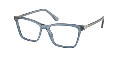 Swarovski Sk2015 1035 Women's Glasses Blue Size 51 - Free Lenses - Blue Light Block Available