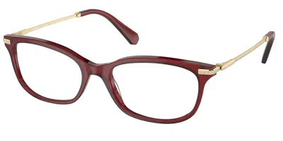 Swarovski Sk2017 Women's Glasses, Clear, Size 52 In Brown