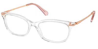 Swarovski Sk2017 Women's Glasses, Clear, Size 54 In Transparent