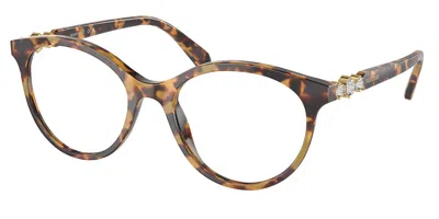 Swarovski Sk2019 1040 Women's Glasses Tortoiseshell Size 50 - Free Lenses - Blue Light Block Available