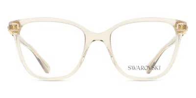 Swarovski Sk2020 3003 Occhiali Da Vista Marroni Per Donna (solo Montatura)