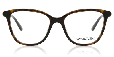 Swarovski Sk2020 Women's Glasses, Tortoiseshell, Size 54 In Brown
