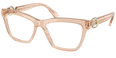 Swarovski Sk2021 Women's Glasses, Brown, Size 53
