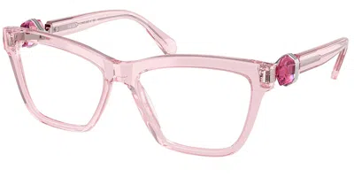 Swarovski Sk2021 Women's Glasses, Pink, Size 55