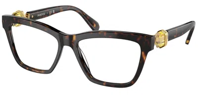 Swarovski Sk2021 Women's Glasses, Tortoiseshell, Size 53 In Brown