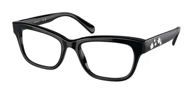 Swarovski Sk2022 Women's Glasses, Black, Size 53