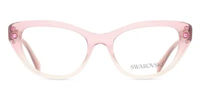 Swarovski Sk2023 Women's Glasses, Pink, Size 52