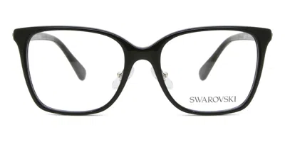 Swarovski Sk2026d Asian Fit 1001 Women's Glasses Black Size 54 - Free Lenses - Blue Light Block Available