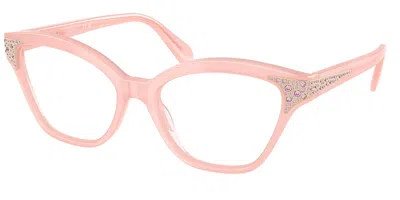 Swarovski Sk2029 Women's Glasses, Pink, Size 52