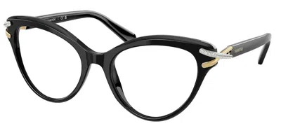 Swarovski Sk2030 Women's Glasses, Black, Size 53
