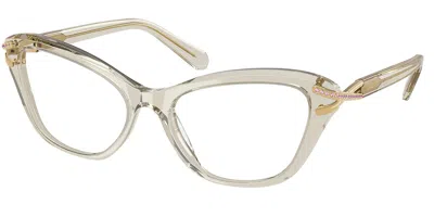 Swarovski Sk2031 Women's Glasses, Brown, Size 53