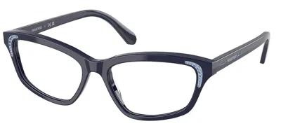 Swarovski Sk2034 Women's Glasses, Blue, Size 52