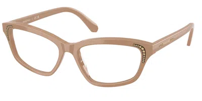 Swarovski Sk2034 Women's Glasses, Brown, Size 54