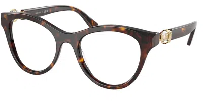 Swarovski Sk2036 Women's Glasses, Tortoiseshell, Size 50 In Brown