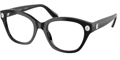 Swarovski Sk2038 Women's Glasses, Black, Size 51