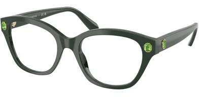 Swarovski Sk2038 Women's Glasses, Green, Size 51