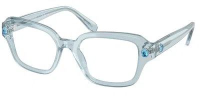 Swarovski Sk2039 Women's Glasses, Blue, Size 52