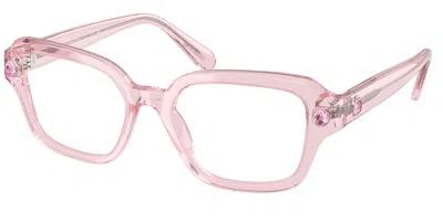 Swarovski Sk2039 Women's Glasses, Pink, Size 50