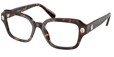 Swarovski Sk2039 Women's Glasses, Tortoiseshell, Size 50 In Multi