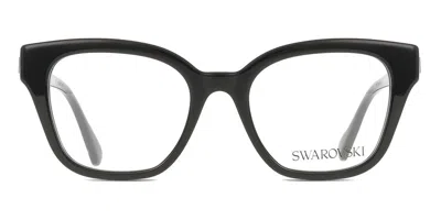 Swarovski Sk2048 1001 Occhiali Da Vista Neri Per Donna (solo Montatura) In Black