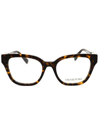 Swarovski Sk2048 Eyeglasses In Havana / Tortoise