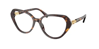 Swarovski Sk2054 1002 Women's Glasses Tortoiseshell Size 53 - Free Lenses - Blue Light Block Available In Burgundy