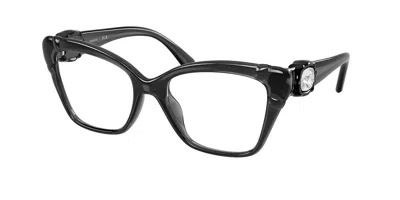 Swarovski Sk2056u 1087 Women's Glasses Grey Size 54 - Free Lenses - Blue Light Block Available In Black