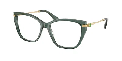 Swarovski Sk2060 1043 Women's Glasses Green Size 53 - Free Lenses - Blue Light Block Available