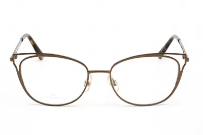Swarovski Sk5260 Eyeglasses In Brown