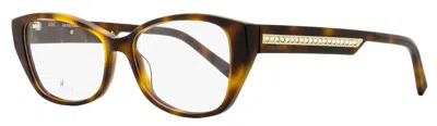 Swarovski Sk5391 Crystal-embellished Acetate Eyeglasses In Brown
