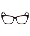 Swarovski Sk5468 Square Eyeglasses In Brown
