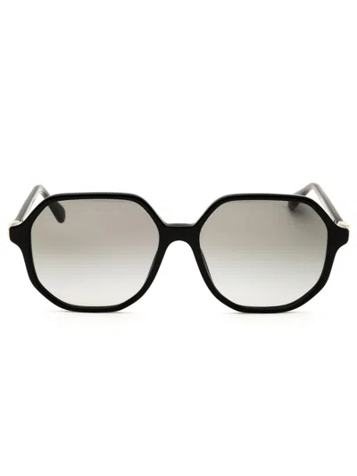 Swarovski Sk6003 Sunglasses In Tortoise / Brown Gradient