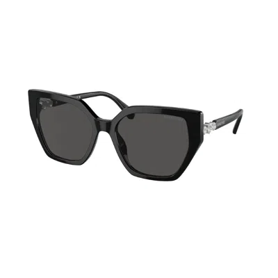 Swarovski Sk6016 100187 Sunglasses In Black