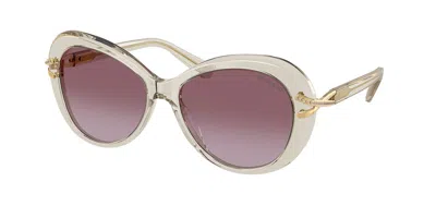 Swarovski Sk6026 30038h Occhiali Da Sole Marroni Per Donna In Multi