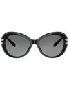 Swarovski Woman Sunglass Sk6026 In Black
