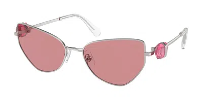 Swarovski Sk7003 Sunglasses In Pink