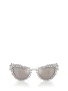 Swarovski Sk7011 Silver Sunglasses In Silver