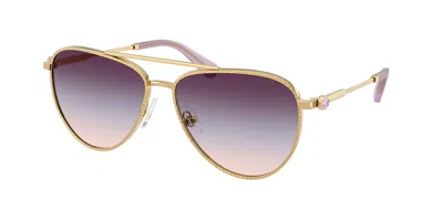 Swarovski Sk7031 4036u7 Occhiali Da Sole Oro Per Donna In Brown