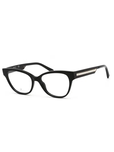 Swarovski Sleek Cat-eye Eyeglasses For Women - Perfect For Every Occasion In Black