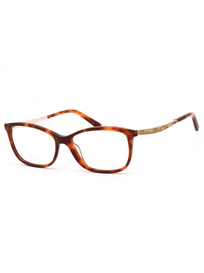 Swarovski Sleek Rectangular Women's Eyeglasses Sk5412 In Brown