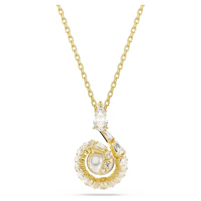 Swarovski Snake Pendant In 白色