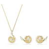 Swarovski Snake Set In 白色