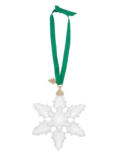 Swarovski Snowflake Ornament In 白色