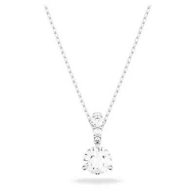 Swarovski Solitaire Pendant In White